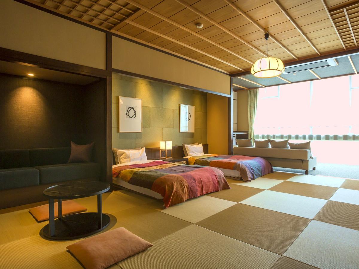 Yamashiro Onsen Midori No Yado Bansyoukaku Hotell Kaga  Eksteriør bilde